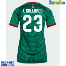 Meksiko Jesus Gallardo #23 Domaci Dres za Ženska SP 2026 Kratak Rukav